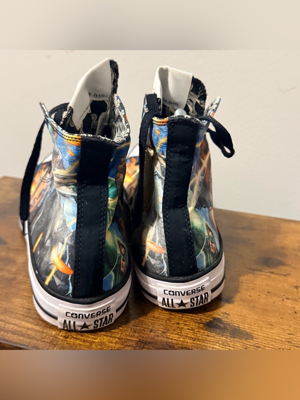 Converse Superman DC Comics Unisex Vol 1 Limited Edition Sz W9/M7 - Picture 5 of 11